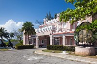 Cuba, Cienfuegos, Naval museum, Exterior Fine Art Print