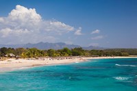 Cuba, Cienfuegos, Rancho Luna beach Fine Art Print