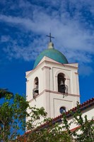 Cuba, Pinar del Rio Province, Vinales, town church Fine Art Print