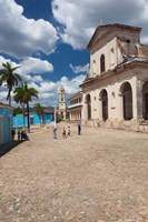 Cuba, Trinidad, Holy Trinity Church Fine Art Print
