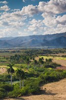 Cuba, Trinidad, Valle de los Ingenios, Valley Fine Art Print