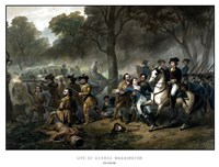 Battle of the Monongahela Fine Art Print