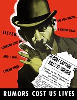 Rumors Cost Us Lives Fine Art Print