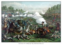 Battle of Opequon Fine Art Print