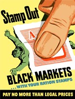 Stamp Out Black Markets Fine Art Print