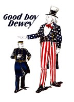 Good Boy Dewey Fine Art Print