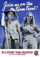 Join Us on the Farm Front! Fine Art Print