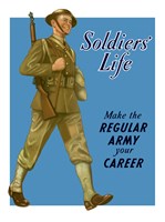 Soldiers' Life Fine Art Print