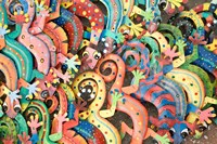 Netherlands Antilles, Curacao, Market souvenirs Fine Art Print