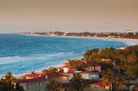 Cuba, Matanzas Province, Varadero Beach, view Fine Art Print