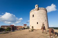 Cuba, Matanzas Province, Varadero, Tower Fine Art Print