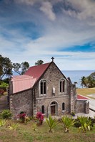 Dominica, Roseau, Grand Bay Area, Berekua church Fine Art Print