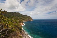Dominica, Roseau, Grand Bay Coastline Fine Art Print