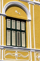 Window, Willemstad, Curacao, Caribbean Fine Art Print