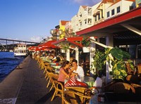 Willemstad Waterfront, Curacao, Caribbean Fine Art Print