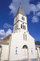 St Henri Cathedral, Anse D'Arlet, Martinique, French West Indies, Caribbean Fine Art Print