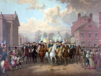 George Washington and His Men Fine Art Print