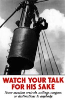 Watch Your Talk Fine Art Print