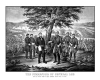 Surrender of General Robert E Lee to General Ulysses S Grant Fine Art Print