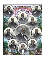 Most Celebrated African American Leaders Fine Art Print