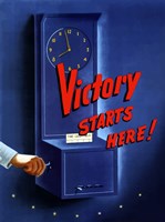 Victory Starts Here Fine Art Print