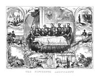 President Ulysses Grant Signing the 15th Amendment Fine Art Print
