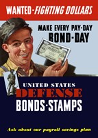 Wanted - Fighting Dollars Fine Art Print