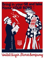 United Cigar Bond Poster Fine Art Print