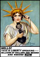 Liberty Speaking Fine Art Print
