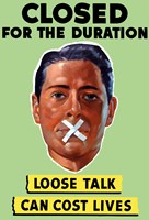 Closed for the Duration Fine Art Print