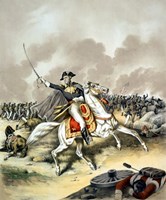 General Andrew Jackson on Horseback Fine Art Print