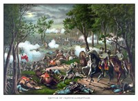 The Battle of Chancellorsville Fine Art Print