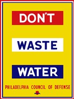 Don't Waste Water Fine Art Print