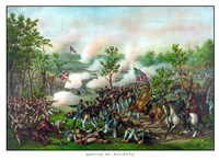 The Battle of Atlanta Fine Art Print