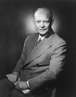 Presidential Portrait of Dwight D Eisenhower Fine Art Print