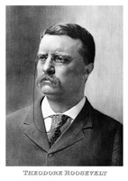 Younger President Theodore Roosevelt Fine Art Print