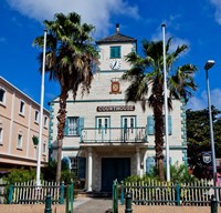 Town of Philipsburg in St Maarten, West Indies Fine Art Print