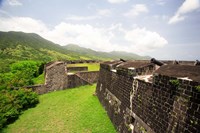 Brimstone Hill Fortress, Built 1690-1790, St Kitts, Caribbean Fine Art Print