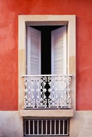 White Shutters, Old San Juan, Puerto Rico Fine Art Print