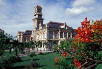 Magnificent Seven Mansion and grounds, Port of Spain, Trinidad, Caribbean Fine Art Print