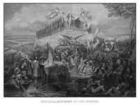 Christopher Columbus Arriving in America Fine Art Print