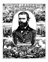 Ulysses S Grant in Military Uniform Fine Art Print