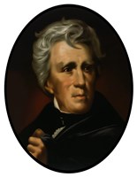 President Andrew Jackson (color portrait) Fine Art Print