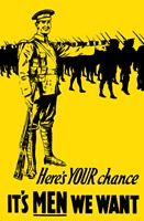 It's Men We Want Fine Art Print