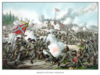 Assault on Fort Sanders Fine Art Print