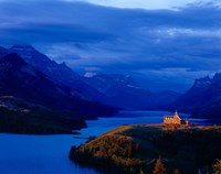 Prince of Wales Hotel, Wateron Lakes National Park, Alberta, Canada Fine Art Print