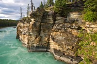 Canada, Alberta, Jasper National Park, Athabasca River Fine Art Print