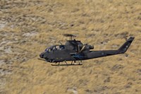 An AH-1F Tzefa of the Israeli Air Force flying over Israel Fine Art Print