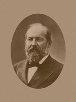 President James Garfield Fine Art Print