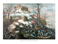 Battle of Lookout Mountain Fine Art Print